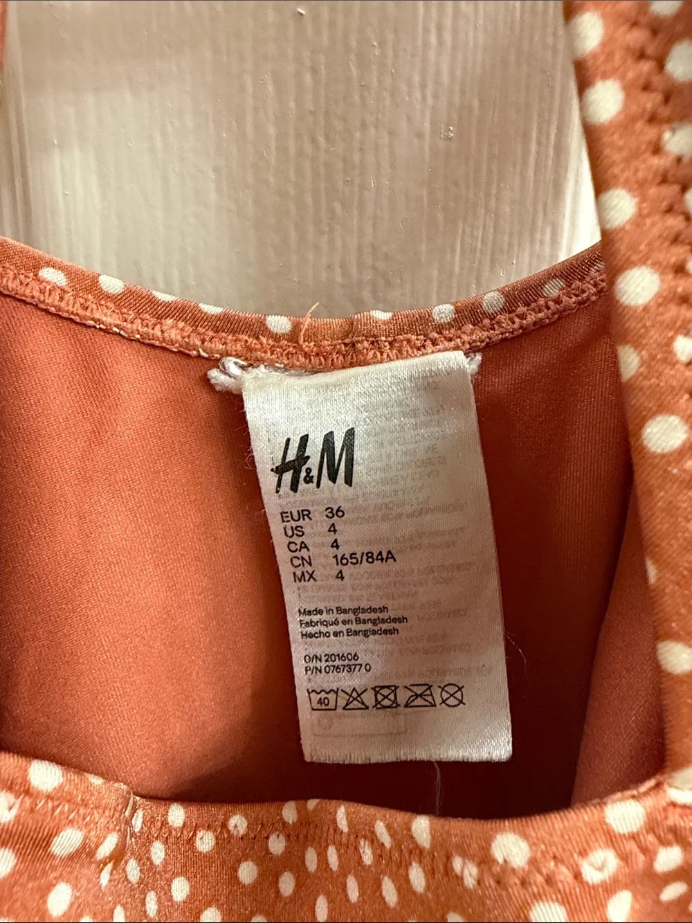 H&M Polk Dot One Piece